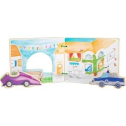 Small Foot Livre En Bois - Forces De L'ordre