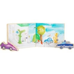 Small Foot Livre En Bois - Forces De L'ordre -Magasin De Jouets En Bois livre en bois forces de l ordre 3