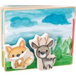 Small Foot Livre En Bois - Mes Amis De La Forêt 8 Small Foot Livre En Bois - Mes Amis De La Forêt -Magasin De Jouets En Bois livre en bois mes amis de la foret 3