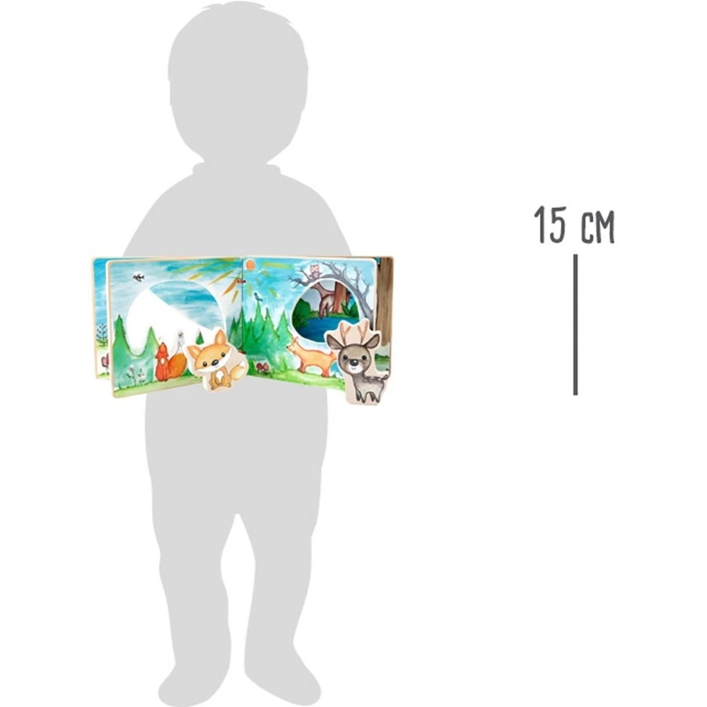Small Foot Livre En Bois - Mes Amis De La Forêt 5 Small Foot Livre En Bois - Mes Amis De La Forêt – Image 5
