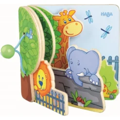 Haba Livre En Bois - Mon Premier Safari -Magasin De Jouets En Bois livre en bois mon premier safari 4