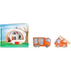 Small Foot Livre En Bois - Secouristes -Magasin De Jouets En Bois livre en bois secouristes 5