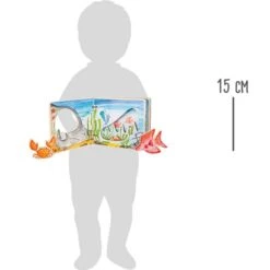Small Foot Livre En Bois - Vie Sous La Mer -Magasin De Jouets En Bois livre en bois vie sous la mer 6