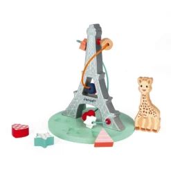 Janod Looping Sophie La Girafe -Magasin De Jouets En Bois looping sophie la girafe bois 3