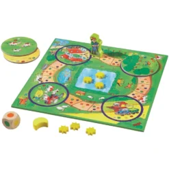 Haba Ma Première Boîte De Jeux - À La Campagne -Magasin De Jouets En Bois ma premiere boite de jeux a la campagne bois 2