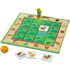 Haba Ma Première Boîte De Jeux - À La Campagne -Magasin De Jouets En Bois ma premiere boite de jeux a la campagne bois 6