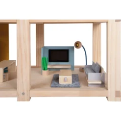 Small Foot Maison De Poupée - Beauté Naturelle -Magasin De Jouets En Bois maison de poupee beaute naturelle bois 18