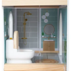 Small Foot Maison De Poupée - Duplex Urbain -Magasin De Jouets En Bois maison de poupee duplex urbain bois 11