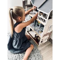 Small Foot Maison De Poupée - Manoir 22 Small Foot Maison De Poupée - Manoir -Magasin De Jouets En Bois maison de poupee manoir bois 2