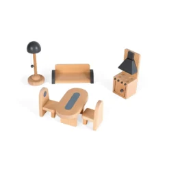 Janod Maison De Poupée - Mademoiselle 16 Janod Maison De Poupée - Mademoiselle -Magasin De Jouets En Bois maison de poupees mademoiselle bois 6