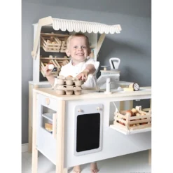 Small Foot Marchande Modulable - Ma Petite épicerie -Magasin De Jouets En Bois marchande modulable ma petite epicerie bois 7