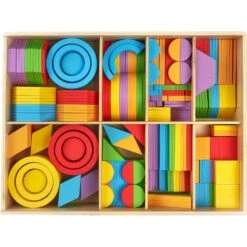 Haba Maxi Coffret Construction Arc-en-ciel