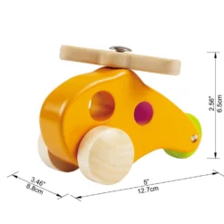Mini Hélico -Magasin De Jouets En Bois mini helico bois 5
