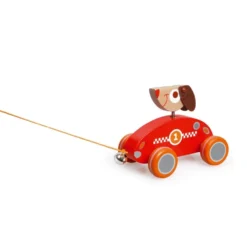 Scratch Petit Chien Pilote De Course à Tirer 5 Scratch Petit Chien Pilote De Course à Tirer -Magasin De Jouets En Bois petit chien pilote de course a tirer bois 2