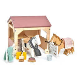 Tender Leaf Petite écurie -Magasin De Jouets En Bois petite ecurie bois 2