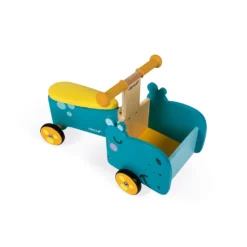 Janod Porteur Hippo -Magasin De Jouets En Bois porteur hippo bois 3