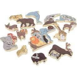 Small Foot Puzzle 26 Pcs - L'alphabet Des Animaux -Magasin De Jouets En Bois puzzle 26 pcs l alphabet des animaux bois 4