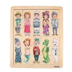 Beleduc Puzzle 30 Pcs - Méli-mélo -Magasin De Jouets En Bois puzzle 30 pcs meli melo bois 5