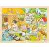 Goki Puzzle 48 Pcs - Adorable Ménagerie
