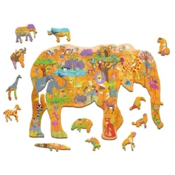 Puzzle 48 Pcs - Éléphant