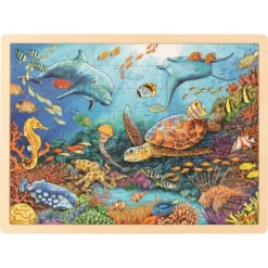 Goki Puzzle 96 Pcs - Sous L'océan