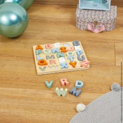Janod Puzzle Alphabet Sweet Cocoon -Magasin De Jouets En Bois puzzle alphabet sweet cocoon bois 2