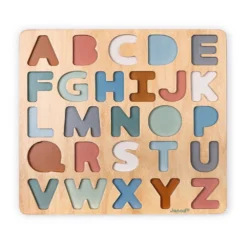 Janod Puzzle Alphabet Sweet Cocoon -Magasin De Jouets En Bois puzzle alphabet sweet cocoon bois 3