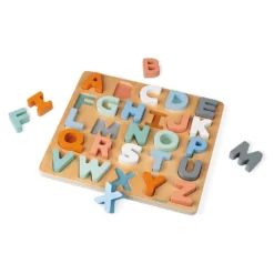 Janod Puzzle Alphabet Sweet Cocoon -Magasin De Jouets En Bois puzzle alphabet sweet cocoon bois 6