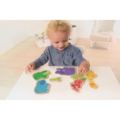 Beleduc Puzzle Animaux De La Savane -Magasin De Jouets En Bois puzzle animaux de la savane bois 16