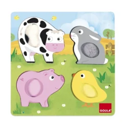 Puzzle Animaux Tout Doux 7 Puzzle Animaux Tout Doux -Magasin De Jouets En Bois puzzle animaux tout doux bois 3