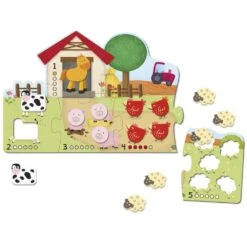 Puzzle Compter à La Ferme