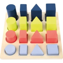 Small Foot Puzzle Formes Géométriques 7 Small Foot Puzzle Formes Géométriques -Magasin De Jouets En Bois puzzle formes geometriques en bois 2