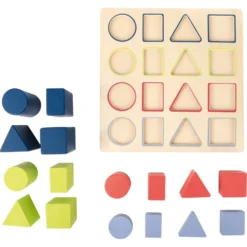 Small Foot Puzzle Formes Géométriques 8 Small Foot Puzzle Formes Géométriques -Magasin De Jouets En Bois puzzle formes geometriques en bois 3