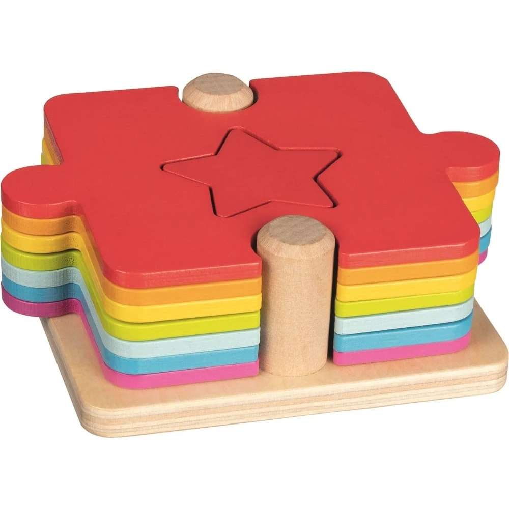 Goki Puzzle Géométrique Empilable 1 Goki Puzzle Géométrique Empilable