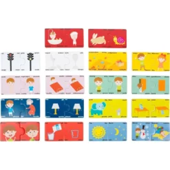 Small Foot Puzzle J'apprends Les Contraires