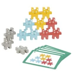 Jeu à Empiler - Pyramide Lapinous Acrobates