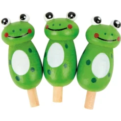 Small Foot Solitaire - Grenouille -Magasin De Jouets En Bois solitaire grenouille bois 2