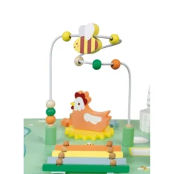 Janod Table D'activités Jolie Prairie -Magasin De Jouets En Bois table d activites jolie prairie bois 3