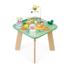 Janod Table D'activités Jolie Prairie -Magasin De Jouets En Bois table d activites jolie prairie bois 8