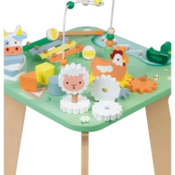 Janod Table D'activités Jolie Prairie -Magasin De Jouets En Bois table d activites jolie prairie bois 9
