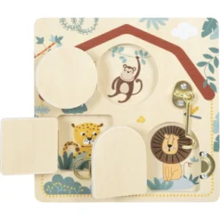 Small Foot Tableau D'activités Montessori - Verrous -Magasin De Jouets En Bois tableau d activites montessori verrous bois 4
