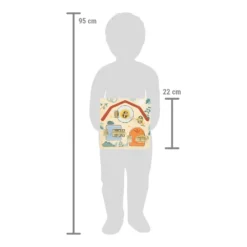 Small Foot Tableau D'activités Montessori - Verrous -Magasin De Jouets En Bois tableau d activites montessori verrous bois 7