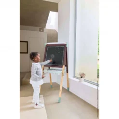 Janod Tableau Réglable Taupe Et Vert -Magasin De Jouets En Bois tableau reglable taupe et vert bois 2