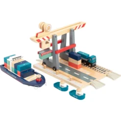 Small Foot Terminal à Conteneurs 13 Small Foot Terminal à Conteneurs -Magasin De Jouets En Bois terminal a conteneurs en bois 2