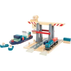 Small Foot Terminal à Conteneurs 15 Small Foot Terminal à Conteneurs -Magasin De Jouets En Bois terminal a conteneurs en bois 4