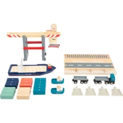 Small Foot Terminal à Conteneurs 20 Small Foot Terminal à Conteneurs -Magasin De Jouets En Bois terminal a conteneurs en bois 9