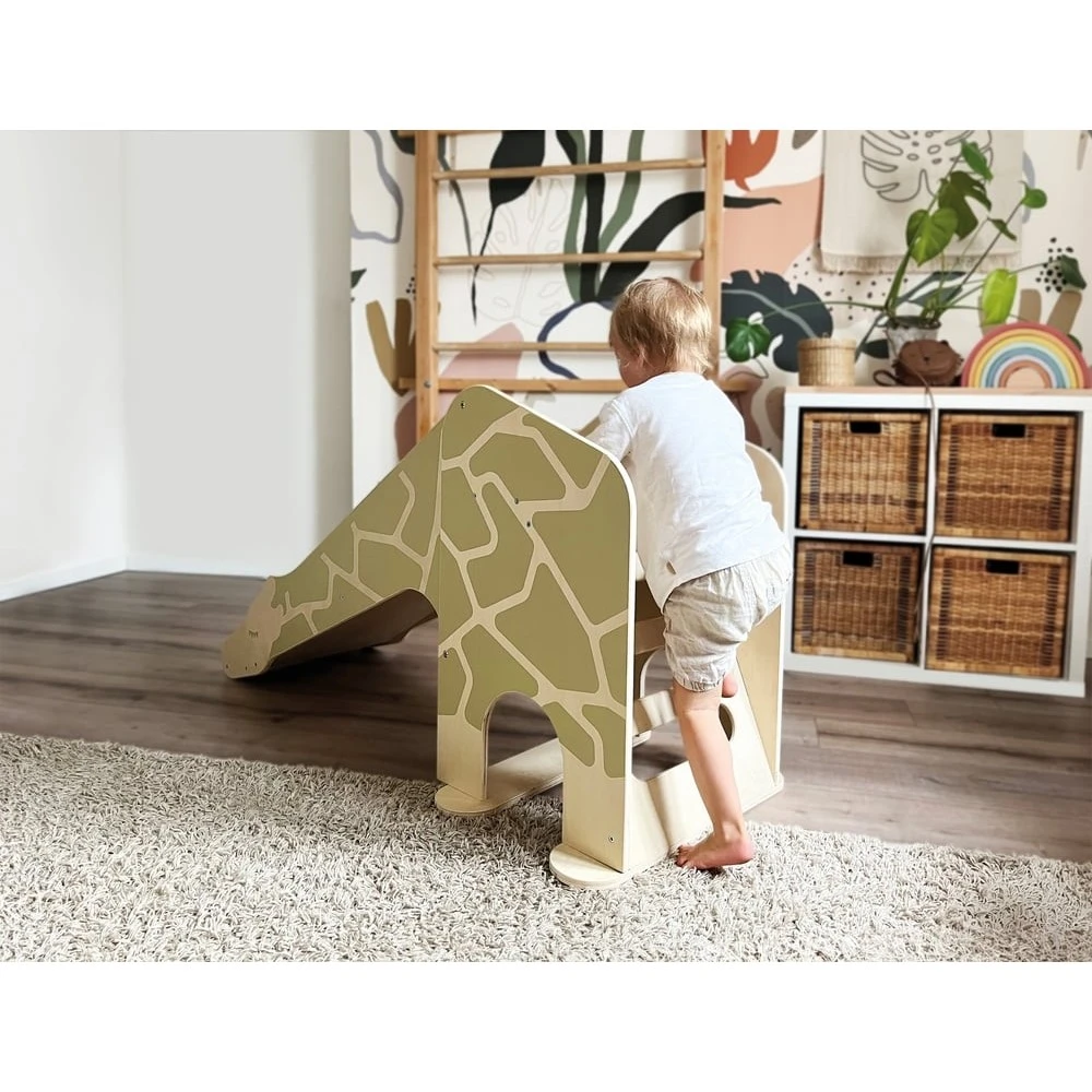 Small Foot Toboggan D'intérieur - Girafe 3 Small Foot Toboggan D'intérieur - Girafe – Image 3