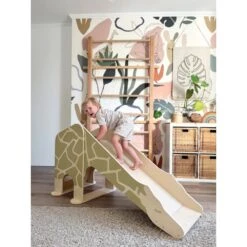 Small Foot Toboggan D'intérieur - Girafe 14 Small Foot Toboggan D'intérieur - Girafe -Magasin De Jouets En Bois toboggan d interieur girafe bois 3