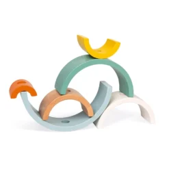 Janod Tortue Arc-en-ciel Sweet Cocoon à Tirer 11 Janod Tortue Arc-en-ciel Sweet Cocoon à Tirer -Magasin De Jouets En Bois tortue arc en ciel sweet cocoon bois 3
