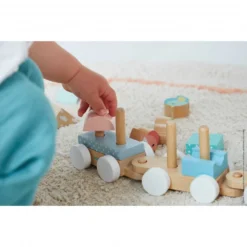Janod Train Pure à Tirer -Magasin De Jouets En Bois train pure bois 3